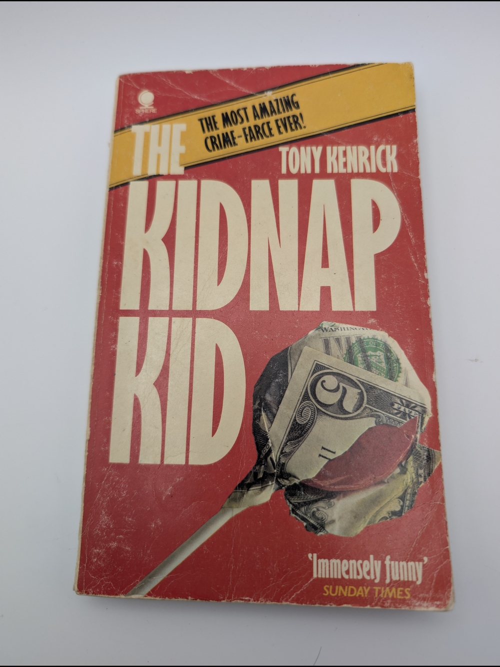 The Kidnap Kidby Tony Kenrick Vtg Paperback Book 1976